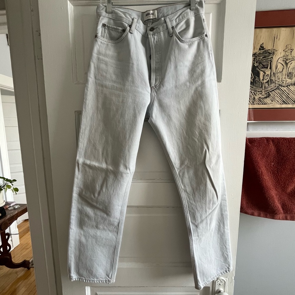 Agolde 90’s high rise punch waist jean